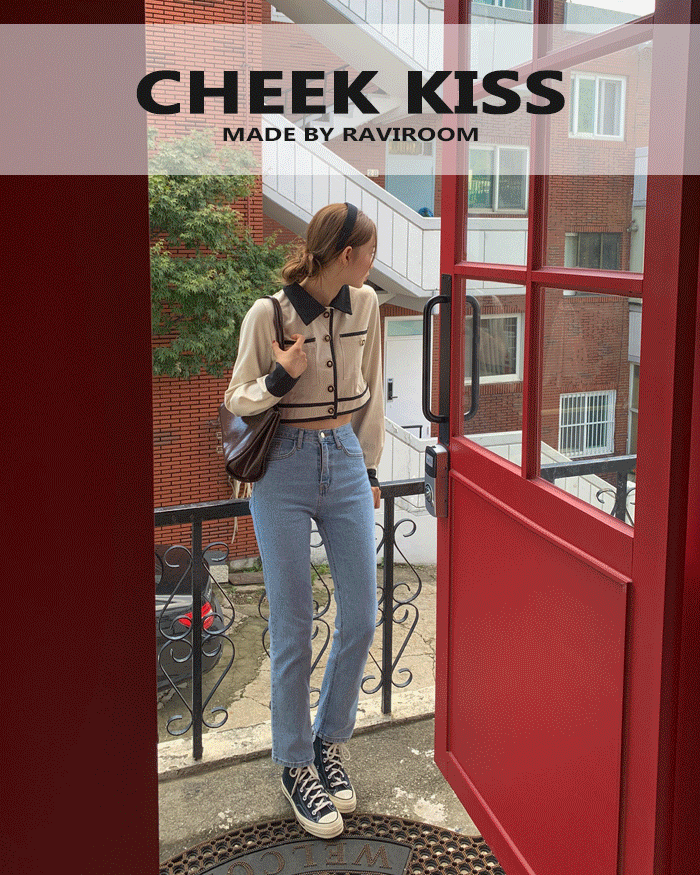 [CHEEK KISS] 히포 슬림 데님 팬츠